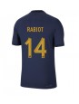 Ranska Adrien Rabiot #14 Kotipaita MM-kisat 2022 Lyhythihainen